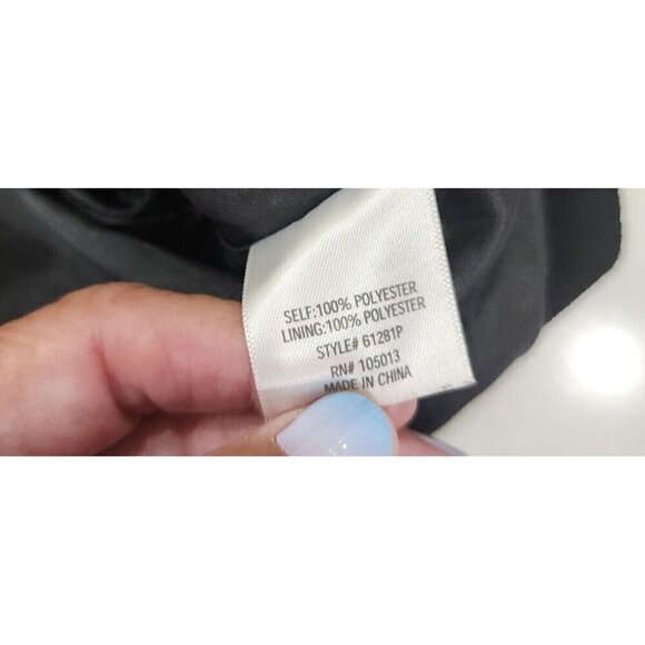 Francesca’s Miami Mini Skirt Lined Black Floral Embroidered Women's Small - Picture 5 of 6